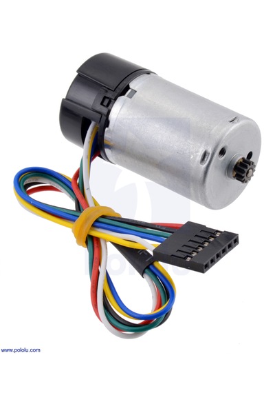 Pololu Hp 12v Motor 48 Cpr Enkoderli, 25d Redüktörlerle Uyumlu Pl-4840