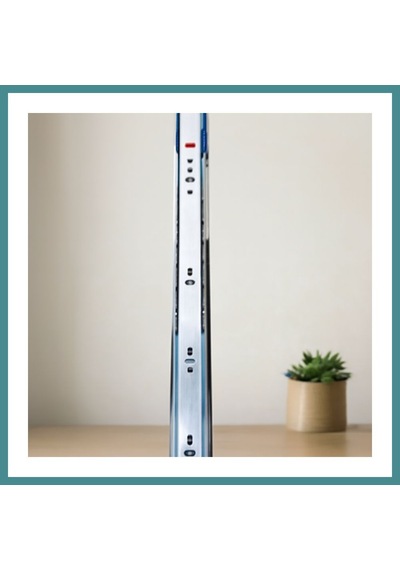 Trendexa Teleskopik Bilyalı Çekmece Rayı 43x500 Mm Frenli Takım Mac Çok Renkli