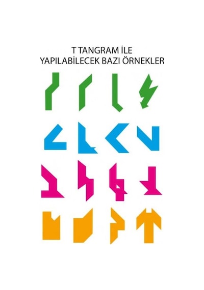 1431 Redka T Tangram 4 Parça