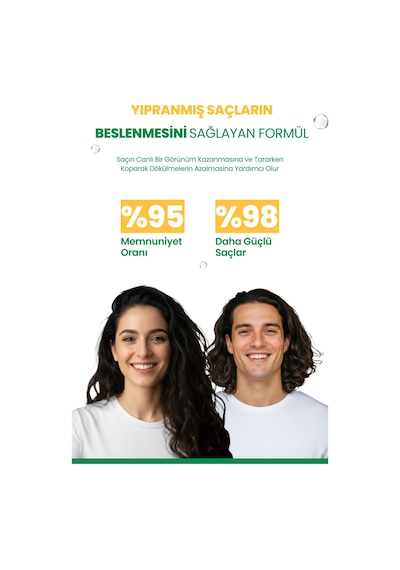 Derma Needs Yıpranmış Ve Dökülen Saçlara Özel Besleyici Saç Kremi 400 ML Amino Asit + Vitamin İle Güçlü Bakım