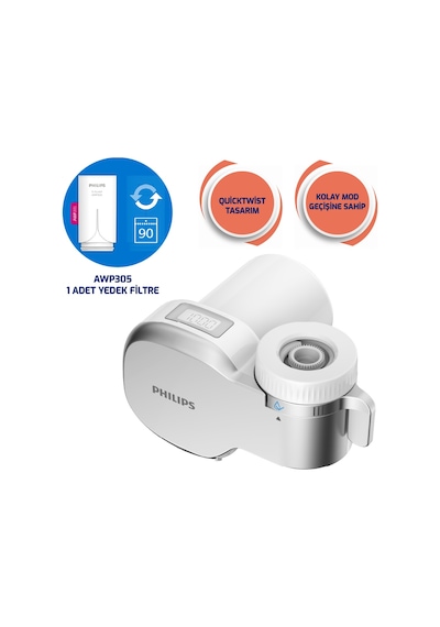 Philips Dijital Musluk Suyu Filtresi X-guard Awp3705p1/10