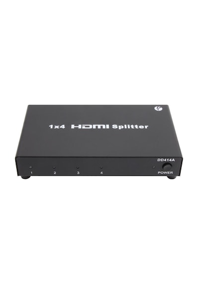 Vcom Dd414a 1-4 Port 1.4v 1080p Metal Hdmi Splitter Beyaz - Siyah