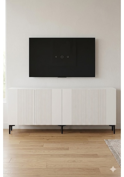Ka1813b Corsa Konsol Ve Tv Sehpası Beyaz 180cm