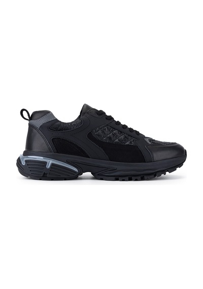 Tamer Tanca Erkek Deri & Tekstil Siyah Sneakers & Spor Ayakkabı 1163 2008 Erk Ayk Y26 Sıyah Kms Siyah1