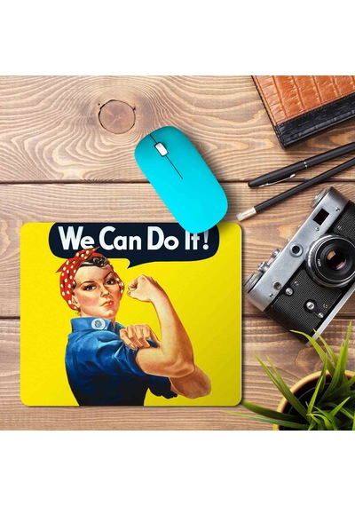 We Can Do İt Özel Baskılı Mouse Pad
