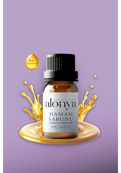 Hamam Sabunu Esansiyel Uçucu Koku Yağı Buhurdanlık Esansı Oda Kokusu Aromaterapi Yağı 10 Ml Sabun Kokusu