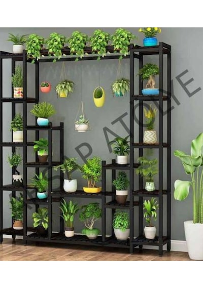 Antinkuntinci Saksı Standı Büyük Boy Çiçeklik Balkon Saksı Standı
