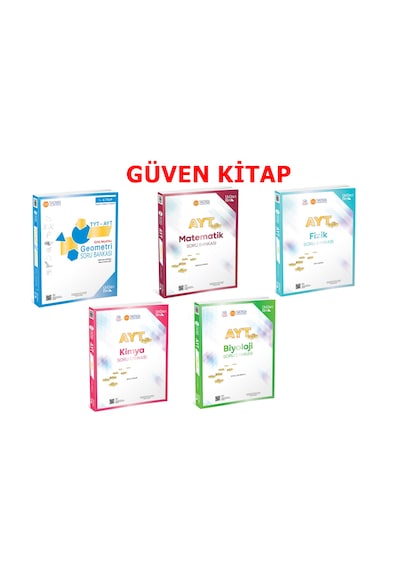 Üçdörtbeş Yay. Ayt Matematik Fizik Kimya Biyoloji Ve Geometri Set