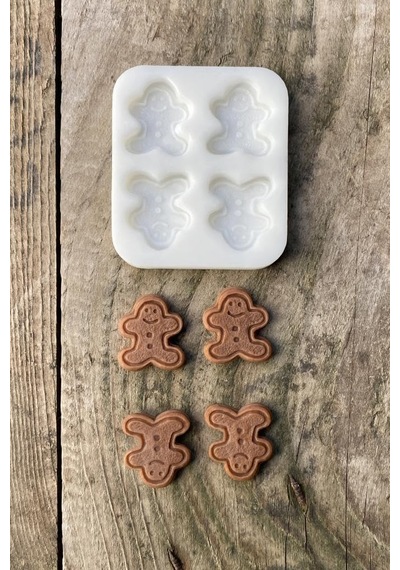 Ginger Bisküvi Mum Kalıbı Silikon 50 x 22