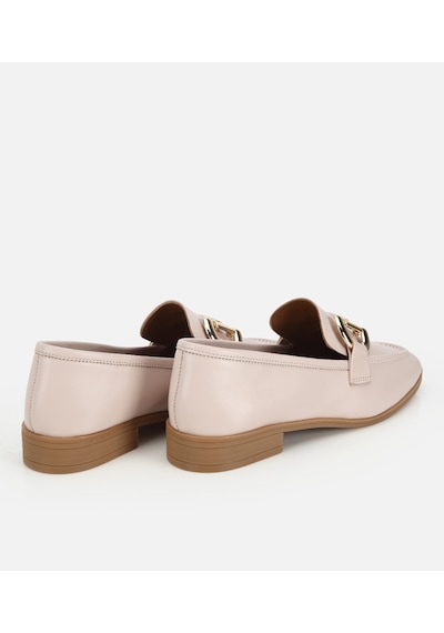 Hotiç Kadın Deri Bej Toka Detaylı Klasik Loafer 01ayh321830a700 01ayh321830a700 Bej