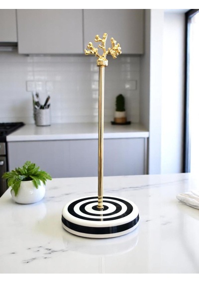 Kağıt Havluluk - Siyah Klasik Zebra Gold