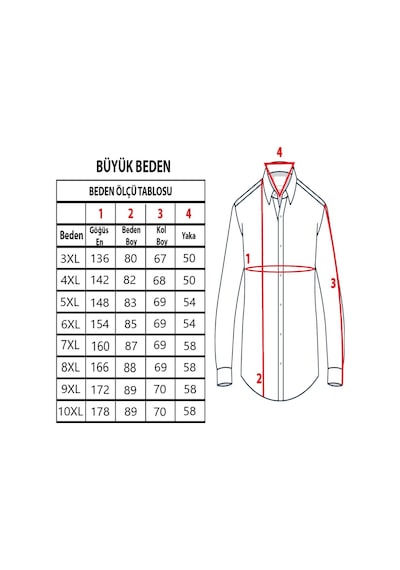 Tousus Büyük Beden Siyah Keten Hakim Yaka Erkek Gömlek Btl-7204-tss