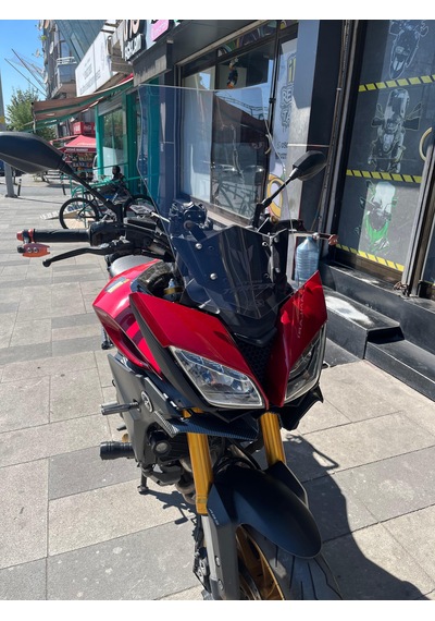 2016-19 Yamaha Mt07 Tracer Uzun Ön Cam Açık Füme Zeus 4mm 54cm Mt 07 Acik Füme