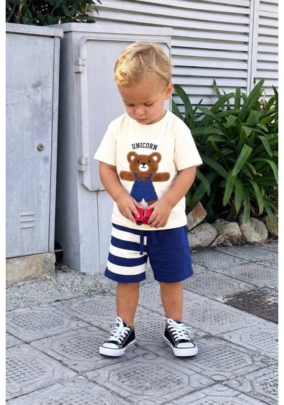 Poala Kids Teddy Bear Takım Çok Renkli