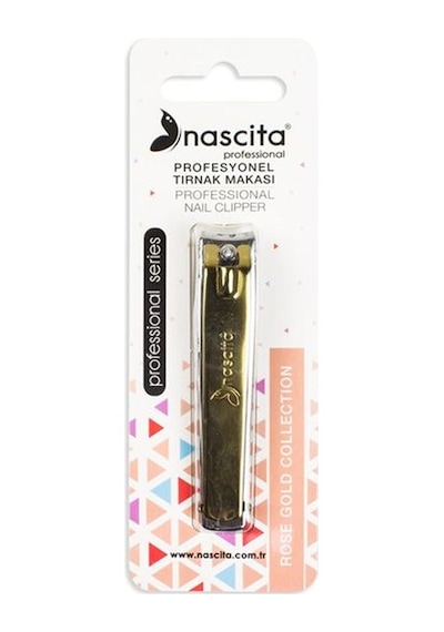 Nascıta Büyük Tırnak Makası Kapağı Gold