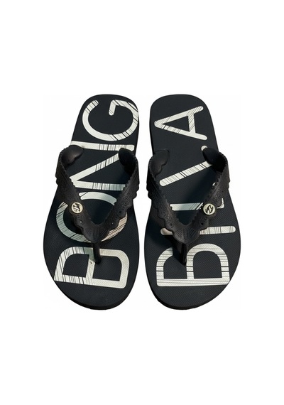 Billabong Bold Logo Parmak Arası Kadın Terlik Siyah Siyah
