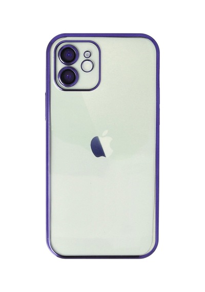 Apple iPhone Uyumlu 11 Kılıf Razer Lensli Silikon - Mor Bz8683140245382