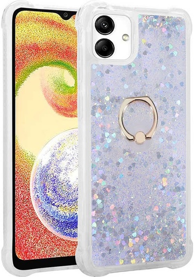 Zore Galaxy Uyumlu A04 Kılıf Milce Kapak - Gümüş Gümüş