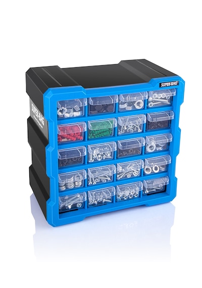 Super Bag Asr-6006 Monoblok 20 Çekmeceli Organizer Seti