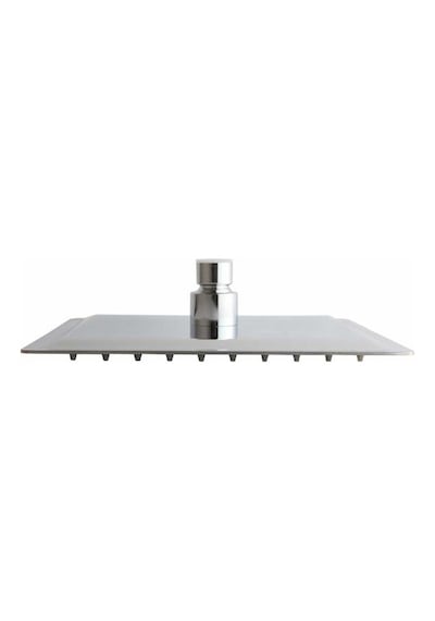 Ahlez Paslanmaz 304 Kalite Ankastre İnce Tepe Duş Başlığı Krom 20 x 20 cm Krom