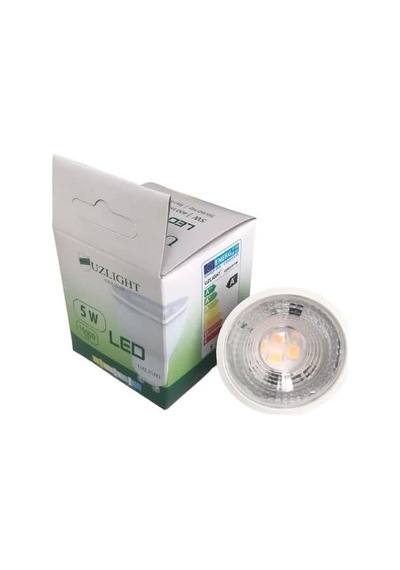 Adet 5w Led Ampul Gu10 Duy Sarı Işık 3000k Uzlıght Genel
