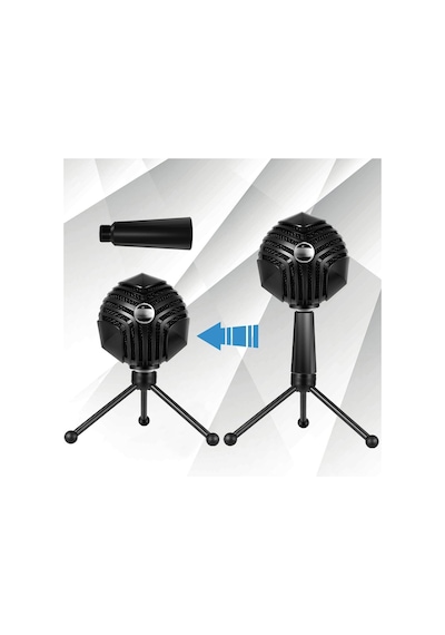 Gm-888 Profesyonel Oyuncu Kardiyoid Kondansatör Mikrofon
