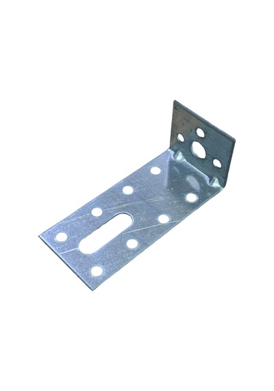 Cateksss Mobilya Dolap Köşe Bağlantı Sabitleme L Demir Gönye No:14 40x2x88x32 Mm - 45 Li Paket Gümüş