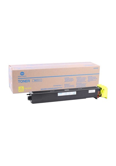 Tonersepeti Konica Minolta Tn-711 A3vu250 Sarı Fotokopi Toner