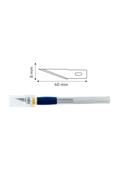 Leo Sx-06d Maket Bıçağı 9 Mm 2 Yedekli