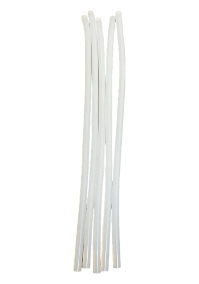 Beyaz Silikon Çubuk Tutkal Stick Çubuğu 5 Adet - 5mm X 270mm Yapıştırıcı