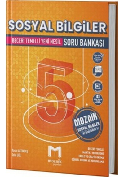 Mozaik 5. Sınıf Sosyal Bilgiler Video Çözümlü Soru Bankası