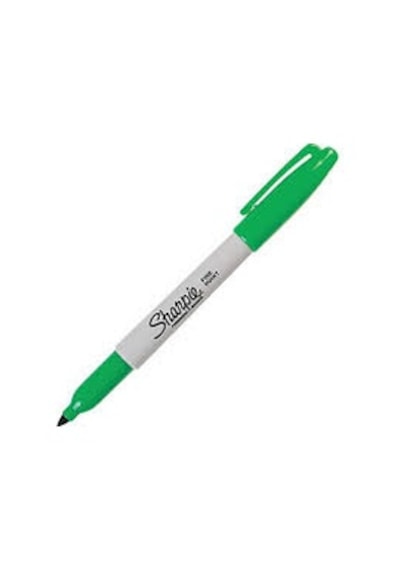 Sharpie Fine Permanent Markör Yeşil Yuvarlak Uç