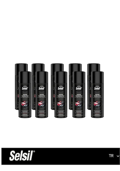 Selsil Motor Temizleme Sprey 500 Ml 10 Adet