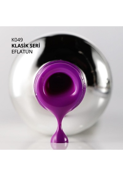 Kalıcı Oje K049, Eflatun, 10 Ml