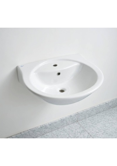 Ideal Standard - Lavabo Batarya Delikli 50x60 Cm Beyaz - G906861-
