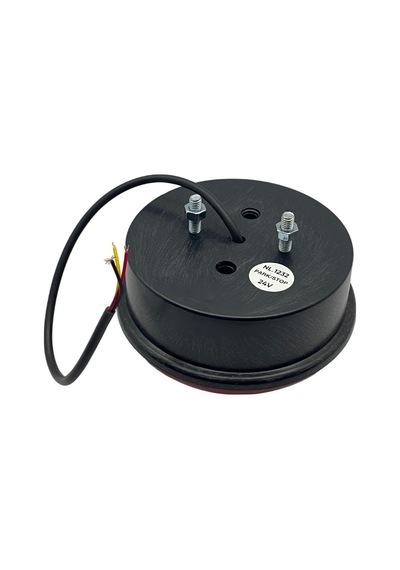 24v Stop-park Lambası Ledli Yuvarlak Güleryüz Cobra-mıtsubıshı-otokar-temsa 122 Mm