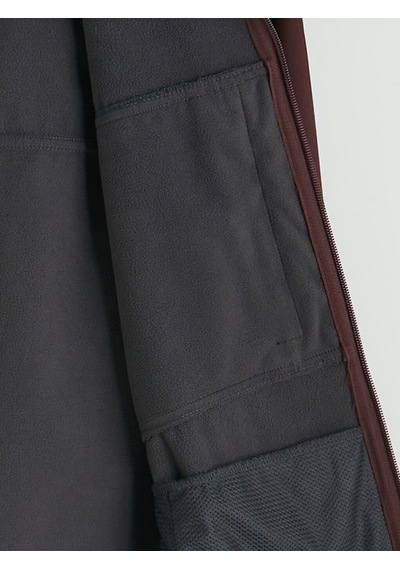 Lcwaıkıkı Classic Bordo Regular Fit Kapüşonlu Erkek Ceket