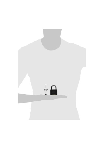 Master Lock 178d Set Your Own Combination Padlock, 1 Pack, Black