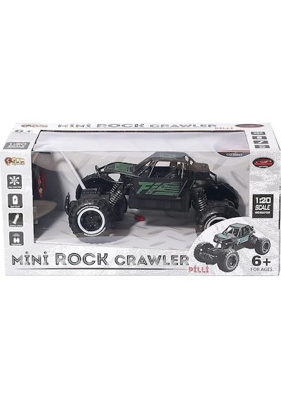 Cn917 Kumandalı Pilli Mini Rock Crawler -can