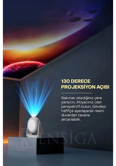 Bluetoothlu Android 4k Görüntülü Hoparlörlü Taşınabilir Sinema Projektörü