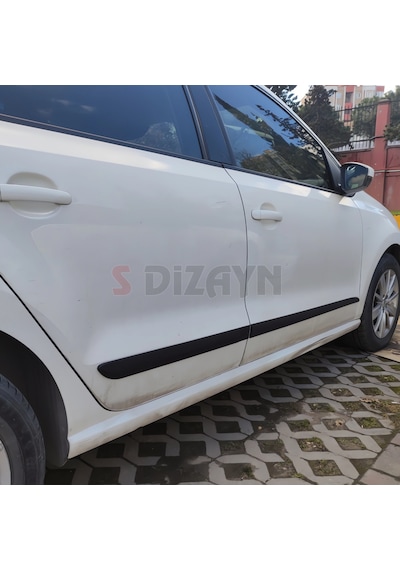 S-dizayn Vw Polo Abs Plastik Yan Kapı Çıtası 2009-2021 A+ Kalite