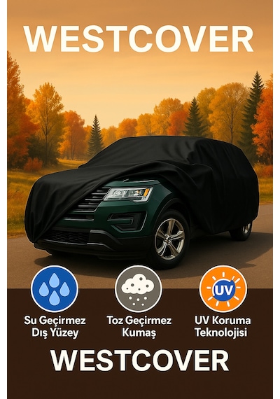 Bmw İx 1 Uyumlu Araba Brandası Siyah Renk Oto Dış Branda