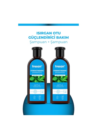 Isırgan Otu Dökülme Karşıtı Ve Güçlendirici Bakım Şampuanı Yağlı Saçlar Için 300 Ml X 2 Adet