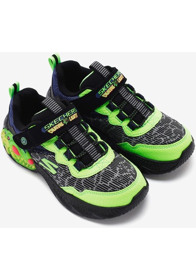 Skechers Creature - Lights Büyük Erkek Çocuk Siyah Işıklı Spor Ayakkabı 400617l Bklm Siyah Skechers Creature - Lights Büyük Erkek Çocuk Siyah Işıklı Spor Ayakkabı 400617l Bklm Siyah