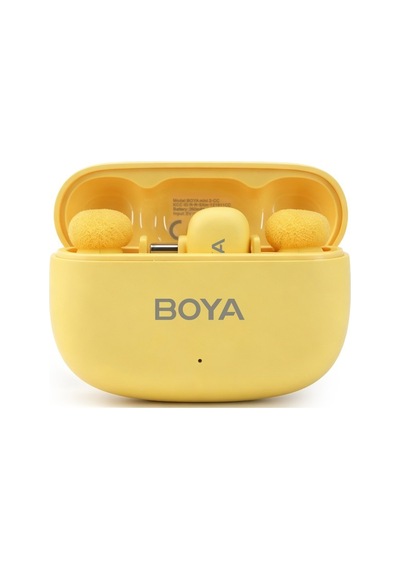 Boya Mini 2 Aı Kablosuz Yaka Mikrofonu Type-c Sarı - Sku02y