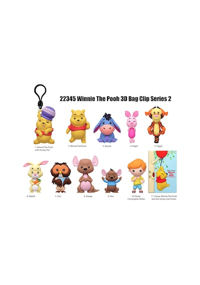 Winnie The Pooh Klipsli Figür Seri 65 22345