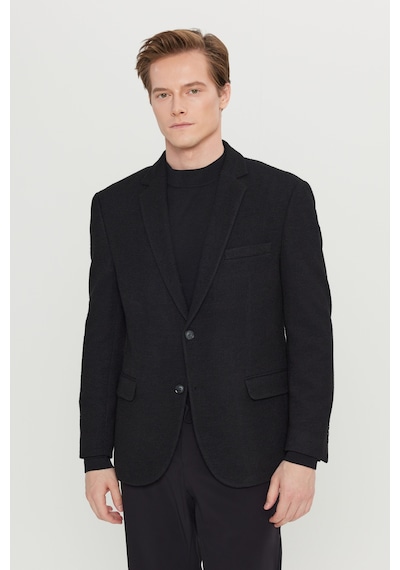 Premıum Altınyıldız Erkek Sıyah Yünlü Regular Fit Normal Kesim Mono Yaka Kapak Cepli Blazer Ceket Siyah Premıum Altınyıldız Erkek Sıyah Yünlü Regular Fit Normal Kesim Mono Yaka Kapak Cepli Blazer Ceket Siyah