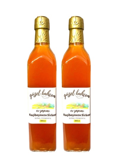 Güzel Bahçem Keçiboynuzu Sirkesi 2 x 500 ML