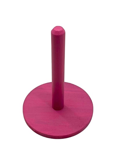 Doğal Ahşap Havlu Peçetelik Ahşap Kağıtlık Beyaz Çam Pembe 5 Adet