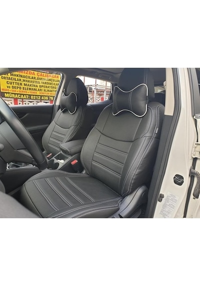 Nissan Qashqai Araca Özel Deri Oto Koltuk Kılıfı (389609600)